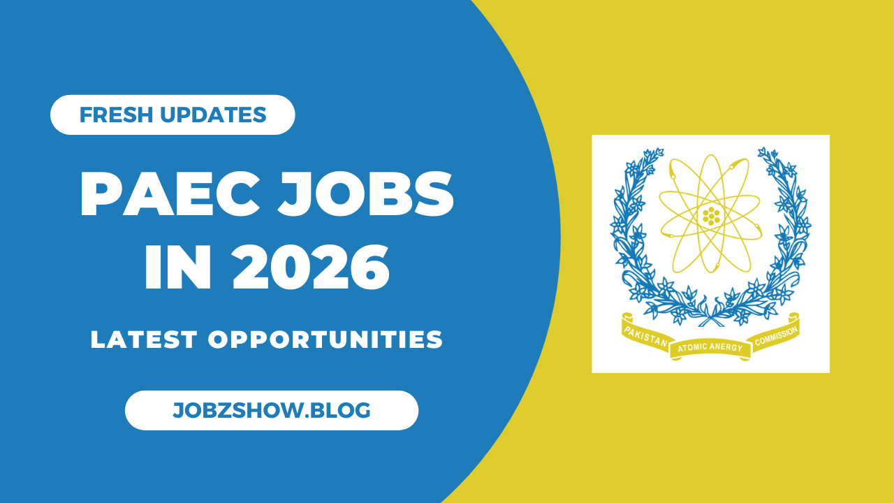 Pakistan Atomic Energy Commission PAEC Jobs in 2026