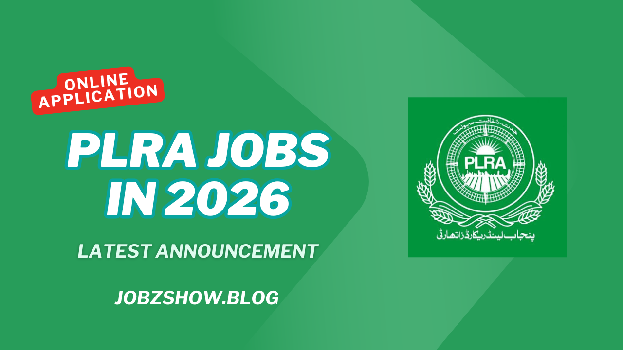 Punjab Land Record Authority PLRA Jobs in 2026