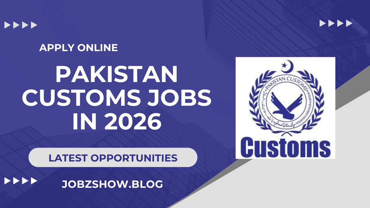 Pakistan Customs Jobs in 2026