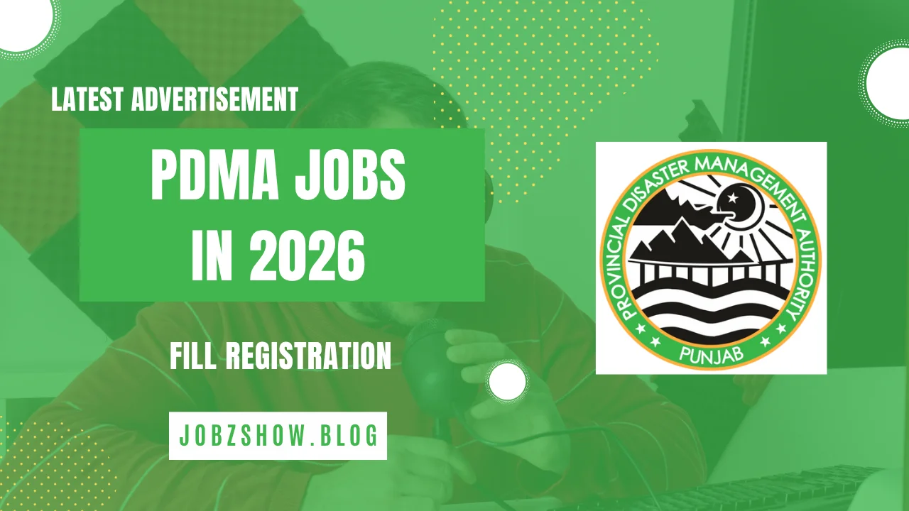 Provincial Disaster Management Authority PDMA Jobs in 2026